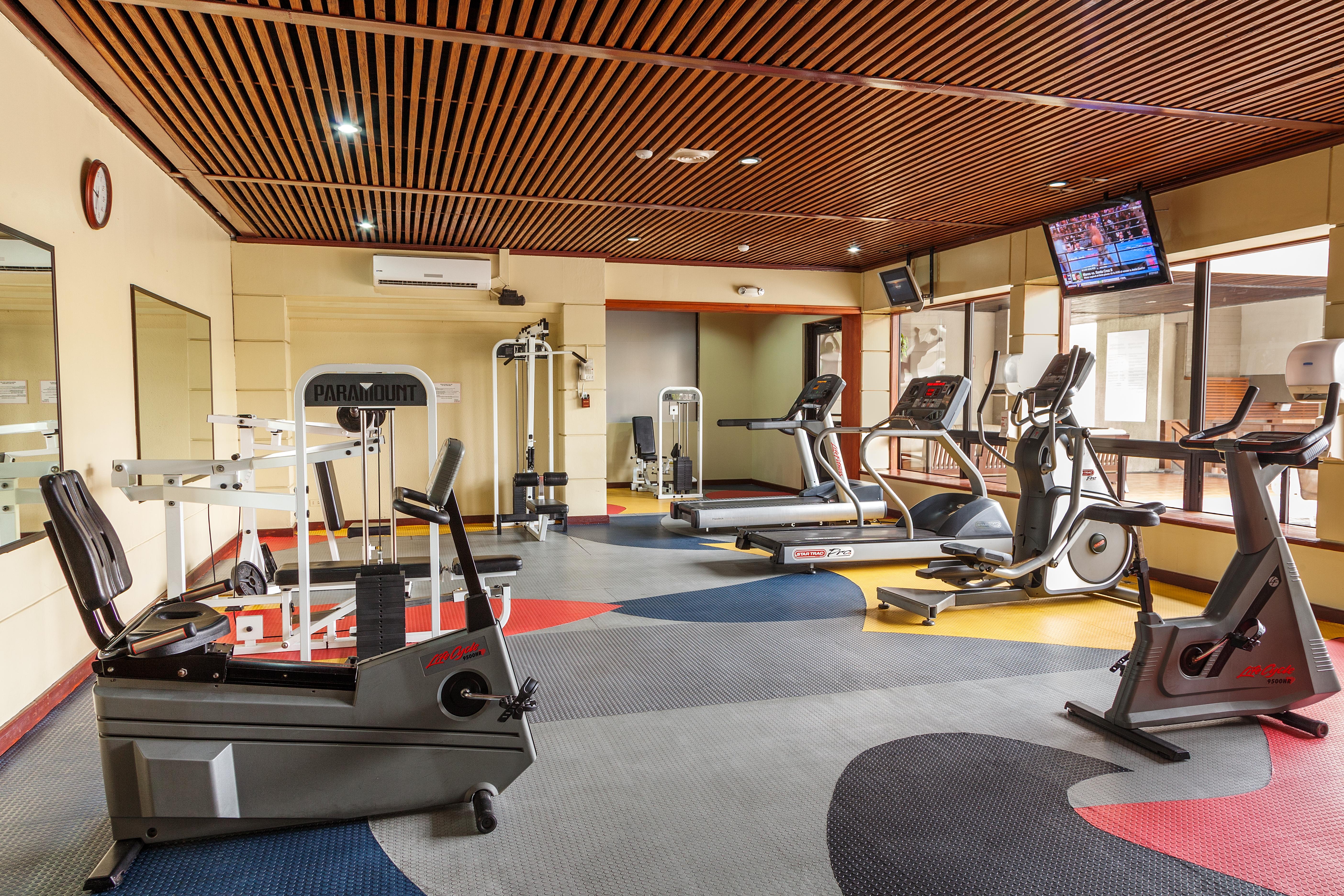 Barcelo Guatemala City Exterior photo The gym at the hotel